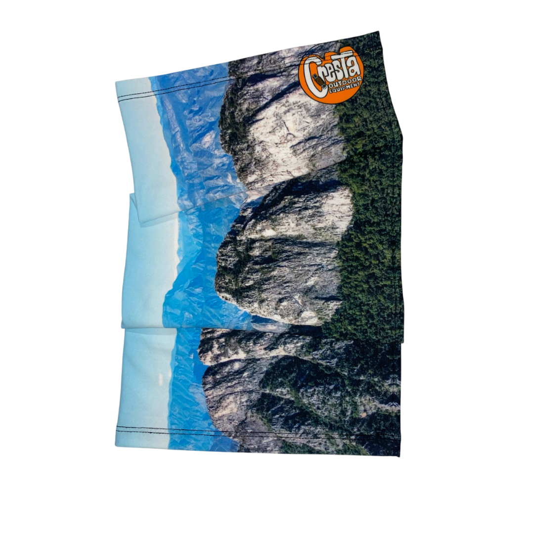 Cresta La Eme Bandana con montaña